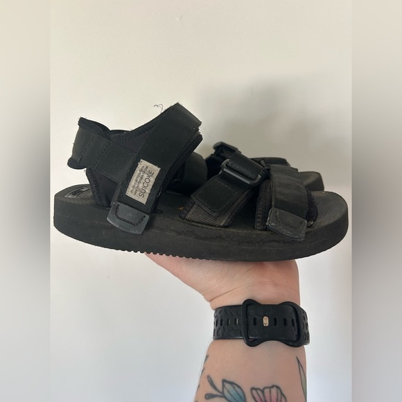 Black Suicoke GGA-V Sandals Size 6 - Picture 3 of 8